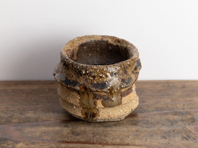 Bizen-yaki cup by Fujiwara Akira 80 ml Bizen-yaki cup by Fujiwara Akira 80 ml