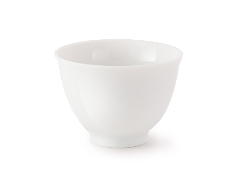 White porcelain cup, 50 ml White porcelain cup, 50 ml