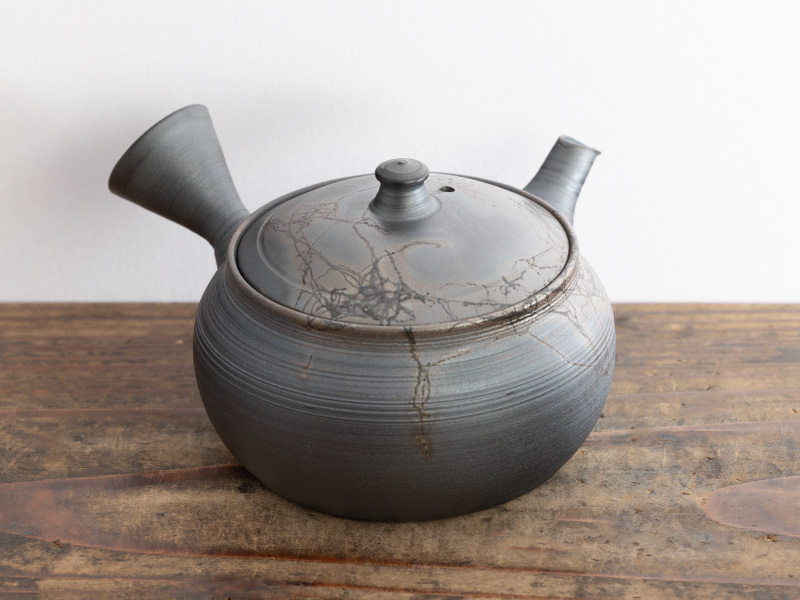 Kyûsu teapot from Tokoname "mogake" by Yamada Yûtarô, 180 ml