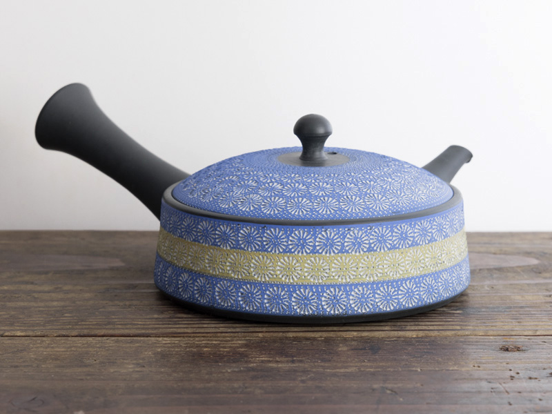Tokoname-yaki kyusu teapot by Teruyuki Isobe 180 ml Tokoname-yaki kyusu teapot by Teruyuki Isobe 180 ml