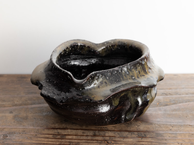 Bizen-yaki Yuzamashi by Fujiwara Akira 180 ml Bizen-yaki Yuzamashi by Fujiwara Akira 180 ml