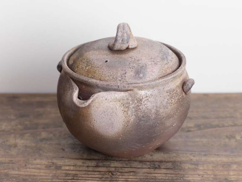 Bizen-Yaki Hôhin teapot by Nobuhara Katsushi 210 ml Bizen-Yaki Hôhin teapot by Nobuhara Katsushi 210 ml