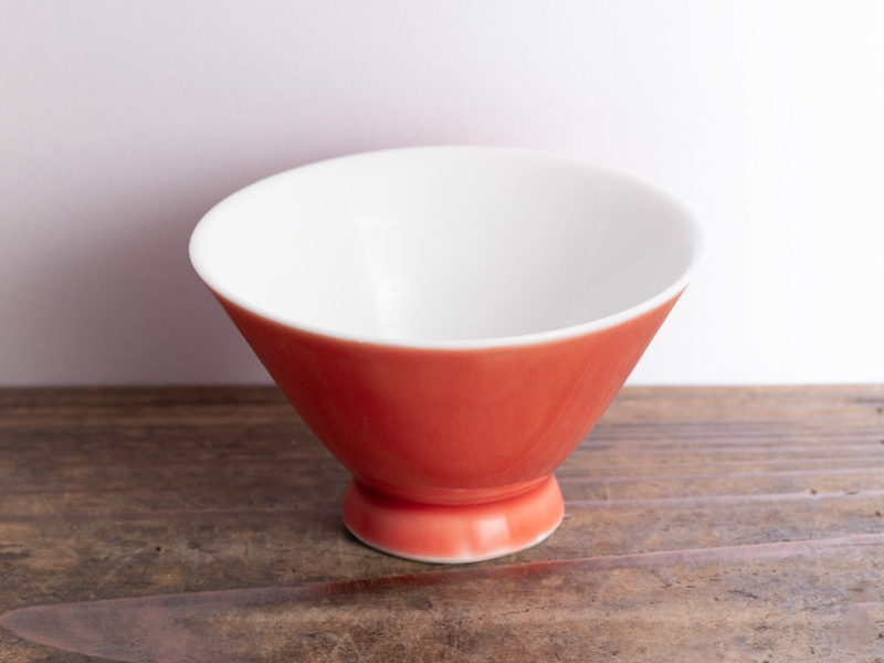 Porcelain red tea cup, 85 ml Porcelain red tea cup, 85 ml
