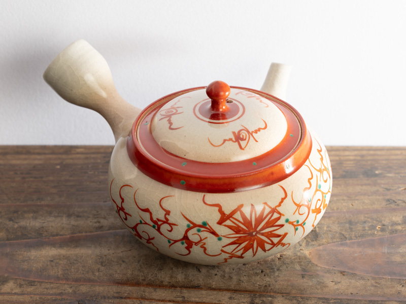 Banko-yaki kyûsu teapot "annan" patern by Taisen,　220 ml