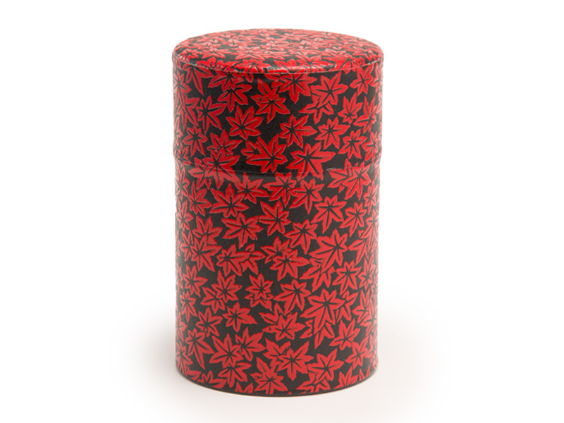 Tea caddy, momiji, 150 g (5 oz) Tea caddy, momiji, 150 g (5 oz)
