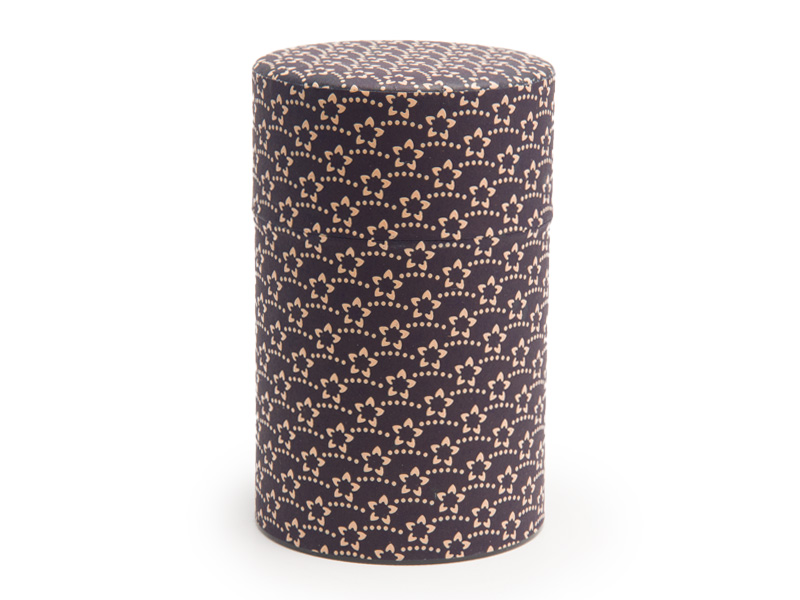 Tea caddy, little “inden” flowers, 150 g (5 oz) Tea caddy, little “inden” flowers, 150 g (5 oz)