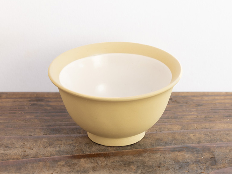 Beige cup with a white background, 50 ml Beige cup with a white background, 50 ml