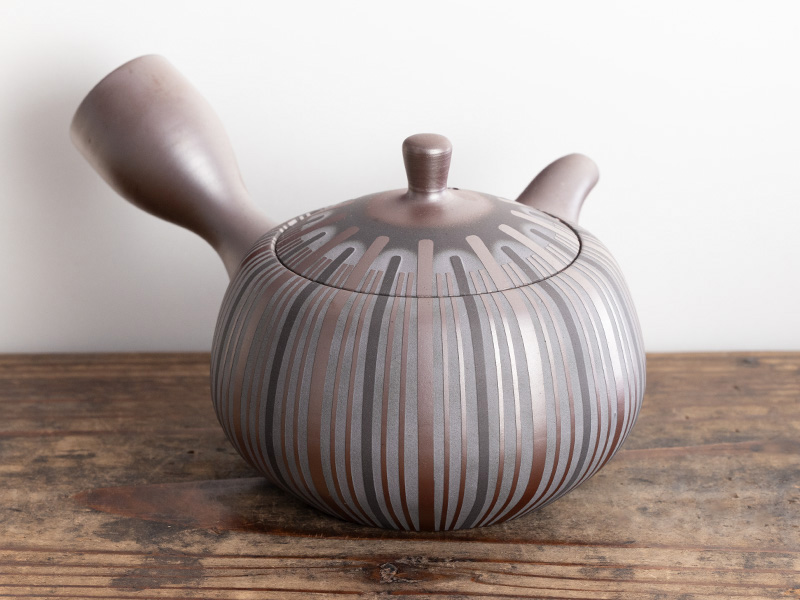 Banko-yaki kyûsu teapot by Suigetsu, 220 ml Banko-yaki kyûsu teapot by Suigetsu, 220 ml