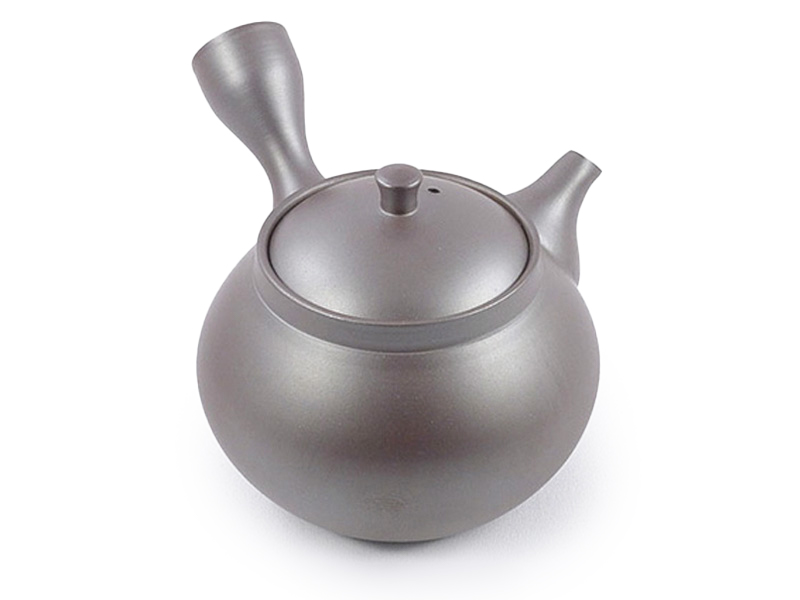 Banko-yaki kyûsu teapot by Shimizu Jun from Suigetsu workshop 210 ml Banko-yaki kyûsu teapot by Shimizu Jun from Suigetsu workshop 210 ml