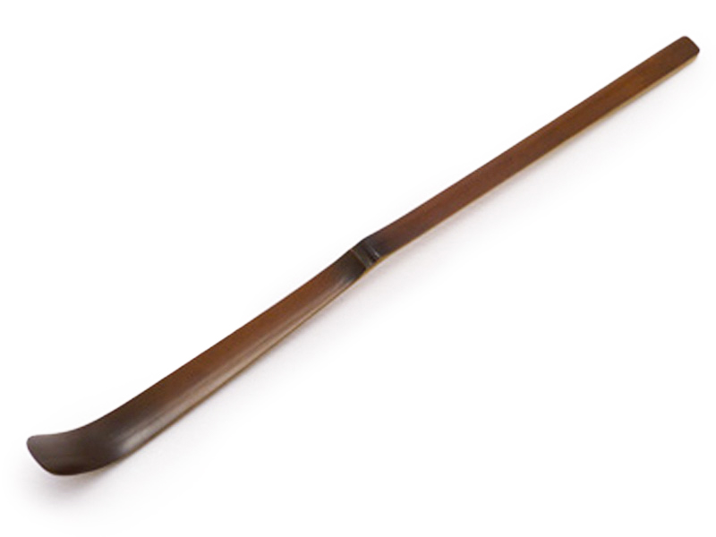 Dark wood chashaku Dark wood chashaku