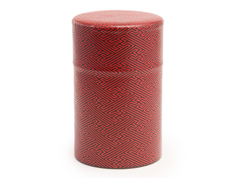Tea caddy, sayagata, 150 g (5 oz) Tea caddy, sayagata, 150 g (5 oz)