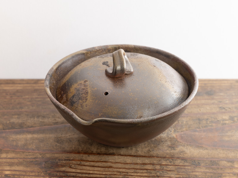 Bizen-yaki shiboridashi by Nobuhara Katsushi, 110 ml Bizen-yaki shiboridashi by Nobuhara Katsushi, 110 ml