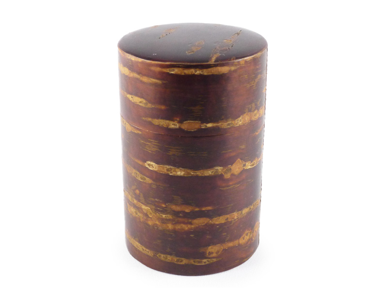 Tea caddy, cherry bark, 150g / 5.2oz Tea caddy, cherry bark, 150g / 5.2oz