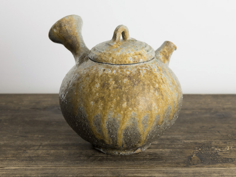 “Yôhen” kyûsu teapot by Shiraiwa Taisuke, 230 ml