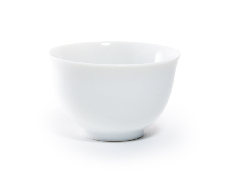 White porcelain cup, 85 ml White porcelain cup, 85 ml