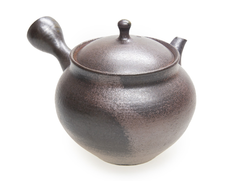 Banko-yaki kyûsu teapot, "yôhen", by Yamamoto Hiromi 260 ml Banko-yaki kyûsu teapot, "yôhen", by Yamamoto Hiromi 260 ml