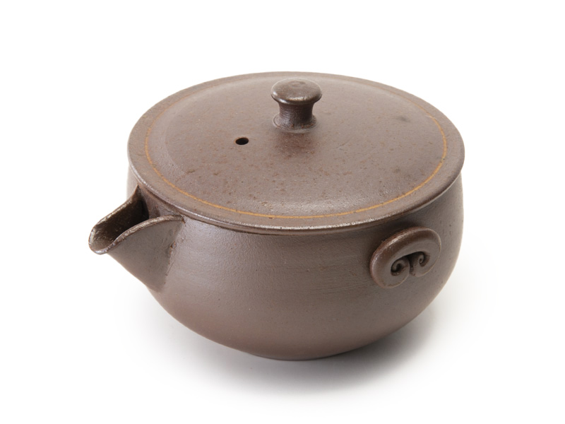 Banko-yaki Hôhin teapot, "yôhen", by Yamamoto Hiromi 125ml Banko-yaki Hôhin teapot, "yôhen", by Yamamoto Hiromi 125ml